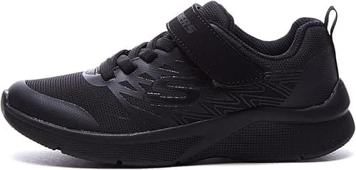 Skechers Garçon Microspec Texlor Baskets Tendance, Noir, …