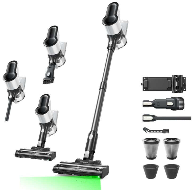 VACTechPro F02 Lite Cordless Vacuum Cleaner with Battery - 1