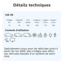 Bosch S4E08 - car battery - 70A/h - 760A - EFB technology - adapted for vehicles with Start/Stop system - 6