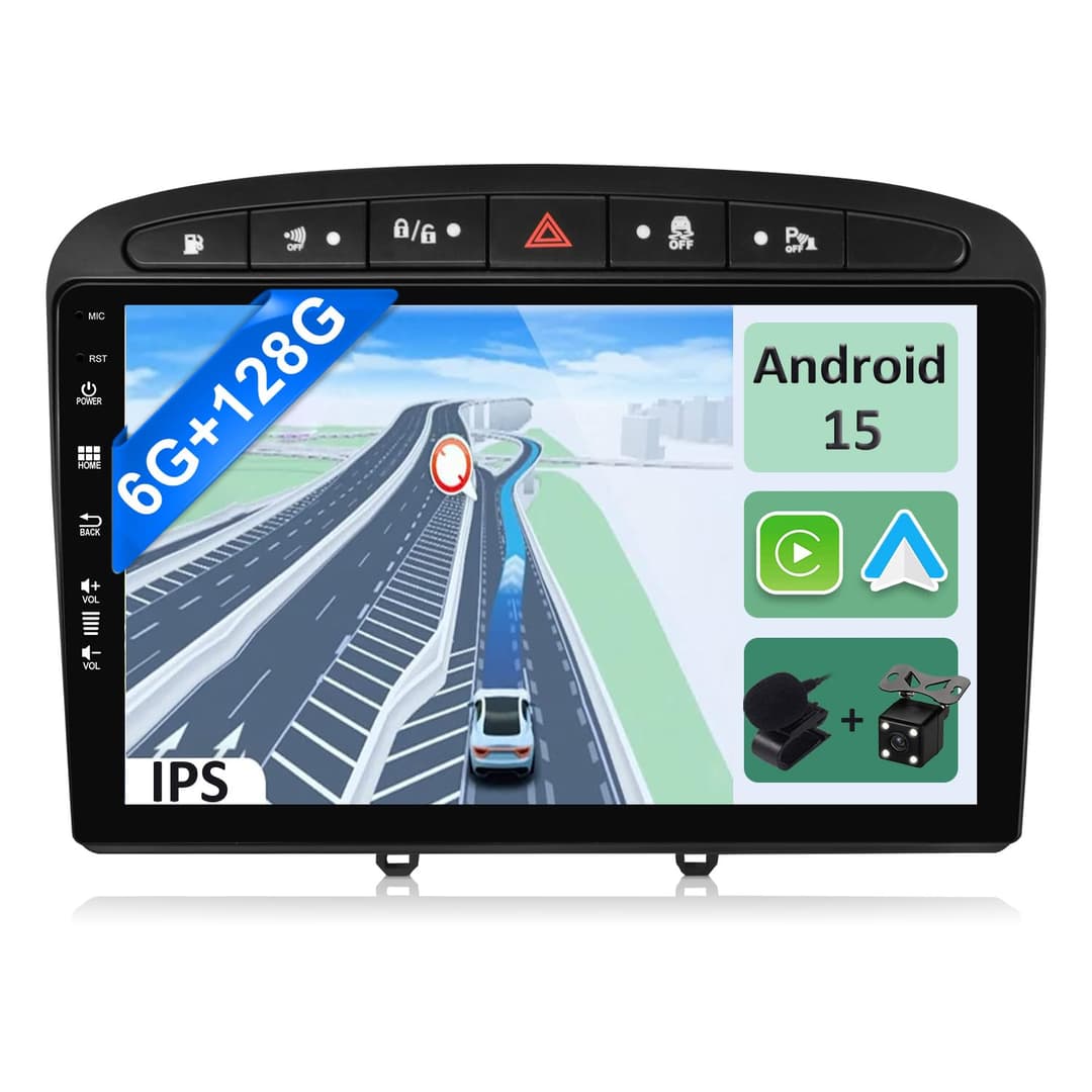 YUNTX [6GB+128GB] Android 14 2 Din Car Stereo Fit for Suz…
