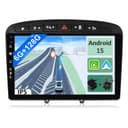 YUNTX [6GB+128GB] Android 14 2 Din Car Stereo Fit for Suzuki Swift (2005-2019)-[Built-in CarPlay/Android Auto/DSP/GPS]-IPS 2.5D 9”Touchscreen-Camera+MIC-DAB/360 Camera/Bluetooth 5.0/Mirror Link/USB - 1