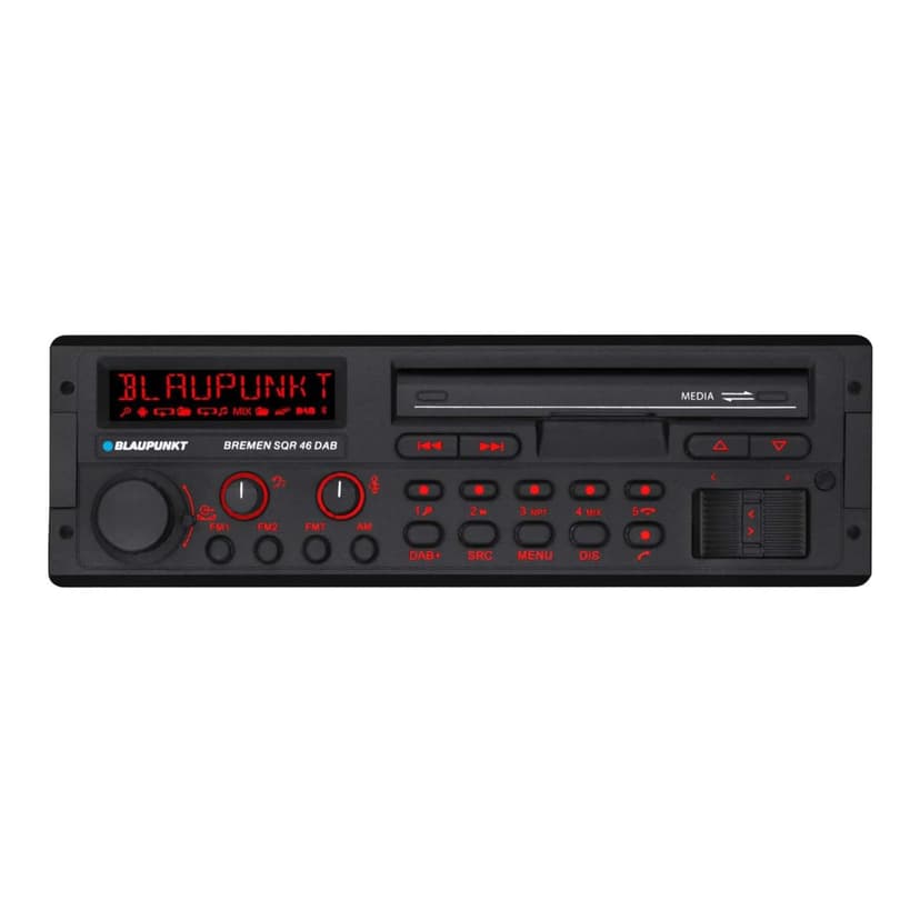 Blaupunkt BREMENSQR46 Classic Stereo with DAB+, Bluetooth, USB & AUX - 1