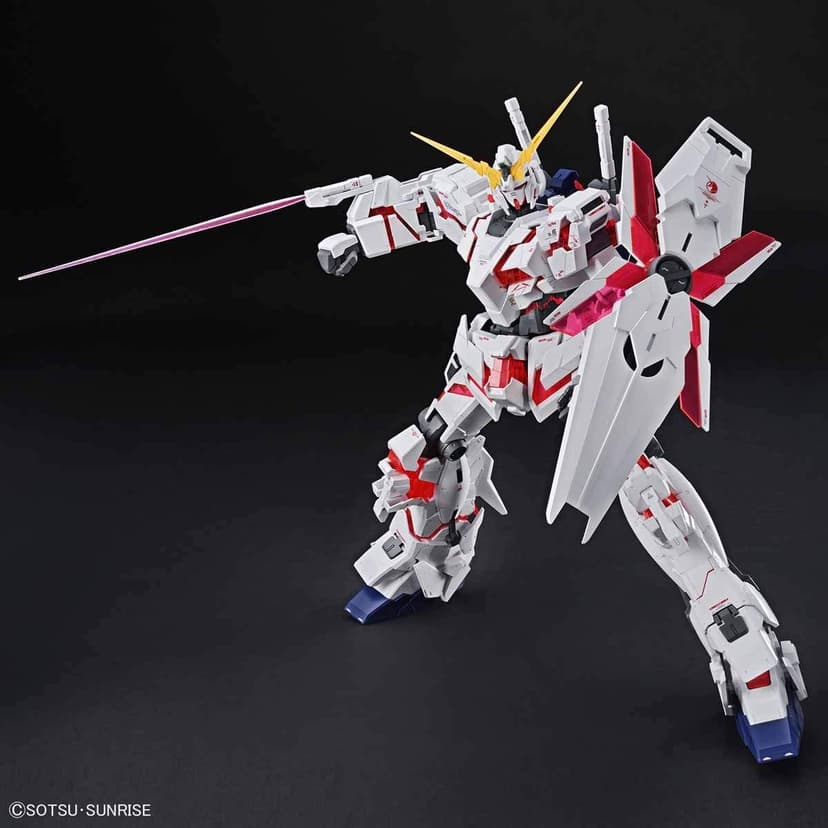 Bandai MK57986 Mega Size 1/48 Unicorn [Destroy Mode] Gundam UC Accessories, None, 17" - 4