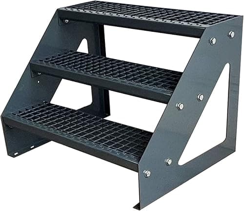 Kaminbau Mierzwa Premium Steel Stairs Freestanding Galvan…