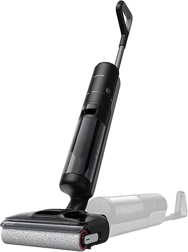 dreame H12 Pro FlexReach Aspirateur Laveur, portée à Plat à 180°, séchage 5 Min, Aspiration 18 000 Pa, Lavage à Chaud à 90 °C, Nettoyage Deux Bords, 50 Minutes de Nettoyage