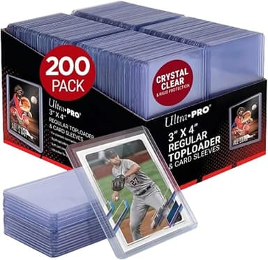 Ultra Pro 3" x 4" Trading Card Toploader & Card Sleeve Bu…