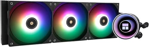 Thermalright Frozen Notte 360 Noir ARGB V2 Refroidisseur de processeur de refroidissement par eau,convient pour AMD :AM4/AM5, Intel LGA 1851/1700/115X/1200/2011
