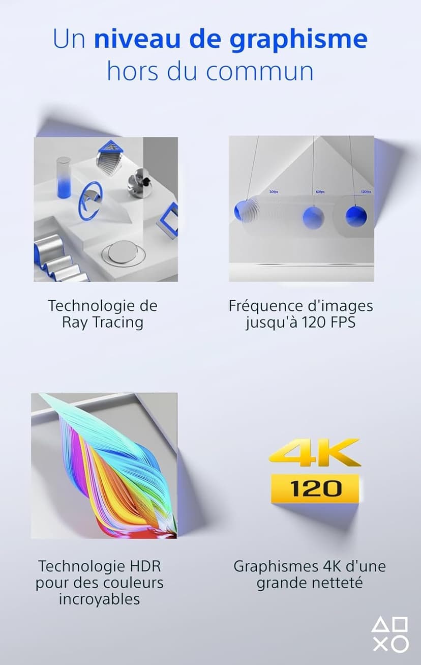 Playstation Sony, 5 Édition Numérique, PS5 avec 1 Manette Sans Fil DualSense, Couleur : Blanche - 5