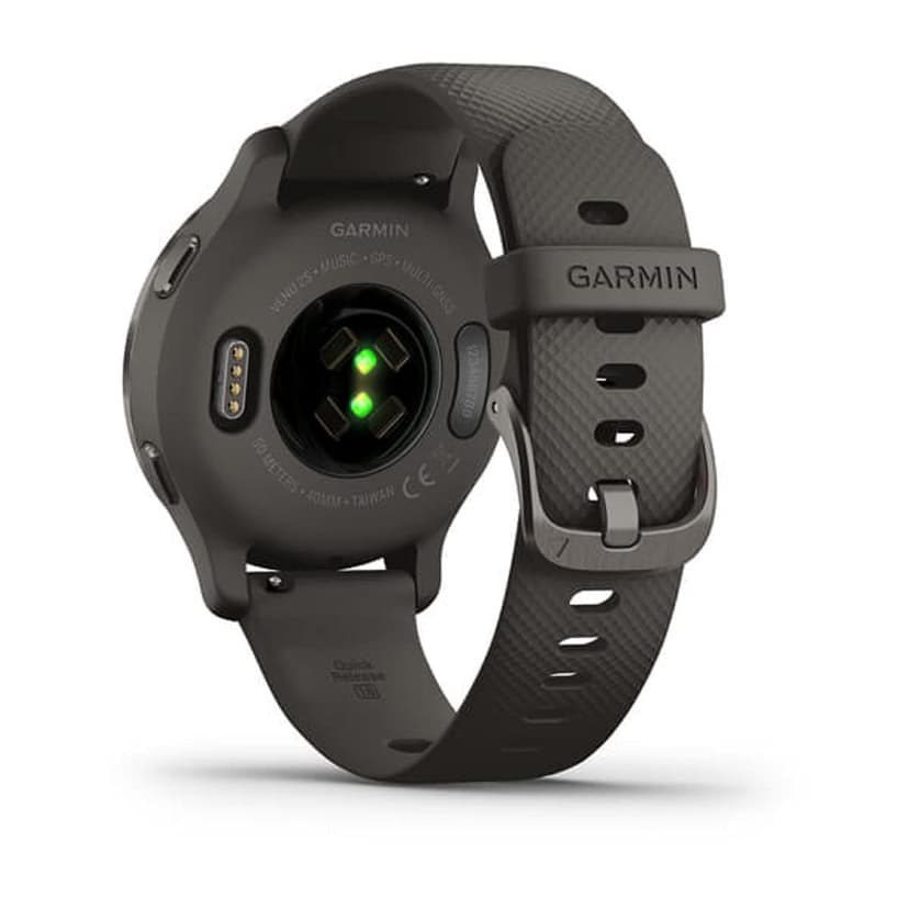 Garmin Venu 2S – Montre connectée GPS Multisports avec écran AMOLED – autonomie Longue durée (11 Jours) – Noire/Gray - Boitier 40 mm - 6