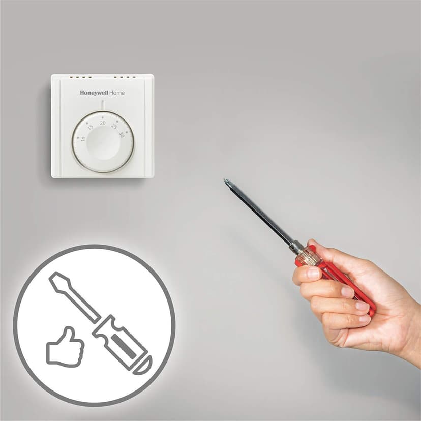 Honeywell Home THR830TEU MT1 Mechanical Room Thermostat - White - 5