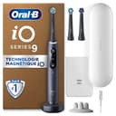 Oral-B iO 9 Black Electric Toothbrush, 3 Brushes, 1 Travel Case Charger, 1 Pouch, 1 Brush Holder - 1