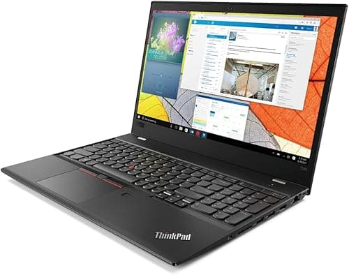 Lenovo ThinkPad T580 15.6 Inch 1920 x 1080 Full HD Intel Core i5 8350U 512GB SSD Hard Drive 16GB Memory Windows 11 Pro Webcam Keyboard Lighting Notebook Laptop (Refurbished)