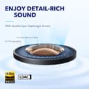 soundcore by Anker Space A40 Auto-Adjustable Active Noise Cancelling Wireless Earbuds, Reduce Noise by Up to 98%, 50H Playtime, Hi-Res Sound, Comfortable Fit, App Customization, Wireless Charge - 5
