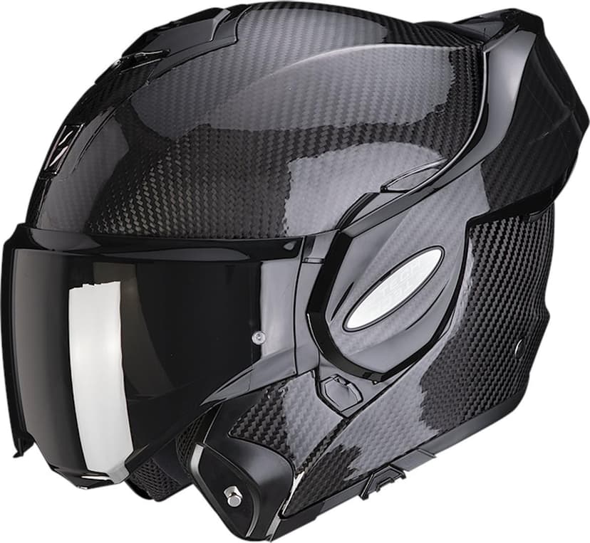 Scorpion Exo-Tech Evo Solid Carbon Helmet, black, S (55/56) - 2