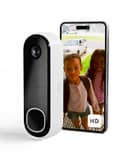 Arlo HD Doorbell Camera Wireless, Outdoor WiFi Video Doorbell, Motion Sensor CCTV Camera Systems, 6 Month Battery Operated Security Camera, Night Vision, Arlo Secure Trial Included, White, UK - 1