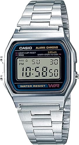 Casio Montre Homme Digitale avec Bracelet en Acier Inoxyd…