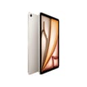Apple iPad Air 11 inch with M3 Chip: Designed for Apple Intelligence, Liquid Retina Display, 128GB, 12MP Front/Rear Cameras, Wi-Fi 6E, Touch ID, Day Battery Life - Starlight - 2