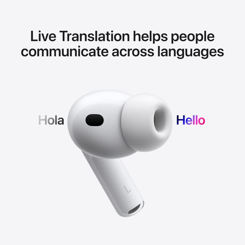 Apple AirPods Pro 3 Wireless Earbuds, Active Noise Cancellation, Live Translation, Heart Rate Sensing, Hearing Aid Feature, Bluetooth Headphones, Spatial Audio, High‑Fidelity Sound, USB‑C Charging - 5