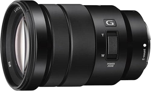 Sony E 18-105mm f/4 G Power Zoom APS-C Lens – Ideal for Versatile Photography, Video, and Creative Zoom Control