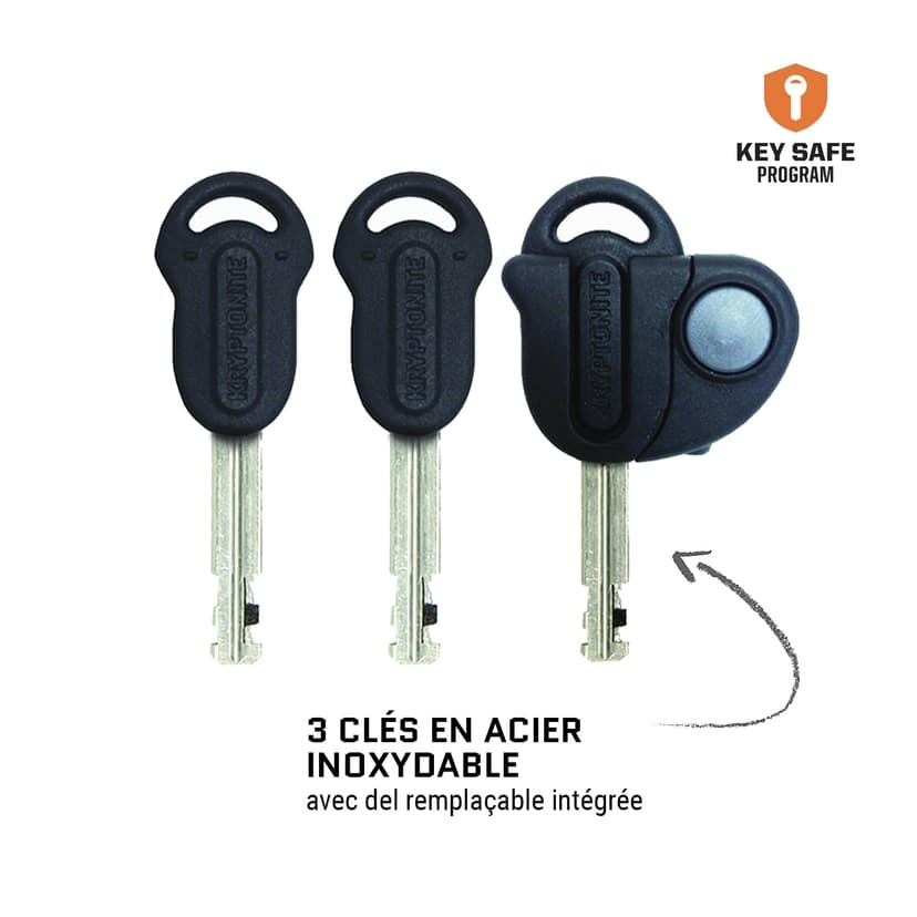 Kryptonite Evolution Standard Bike U-Lock, Heavy Duty Anti-Theft Bicycle U Lock, 14mm Shackle with Mounting Bracket and Keys, High Security Lock for Bicycles Scooters - 5