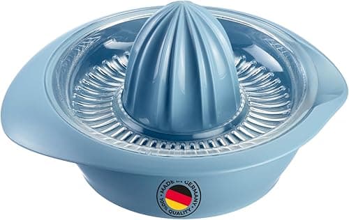Westmark Citrus Juice Press with Container, Diameter: 18.7 cm, Capacity: 0.5 litres, Plastic, Limetta, Blue, 3091227B
