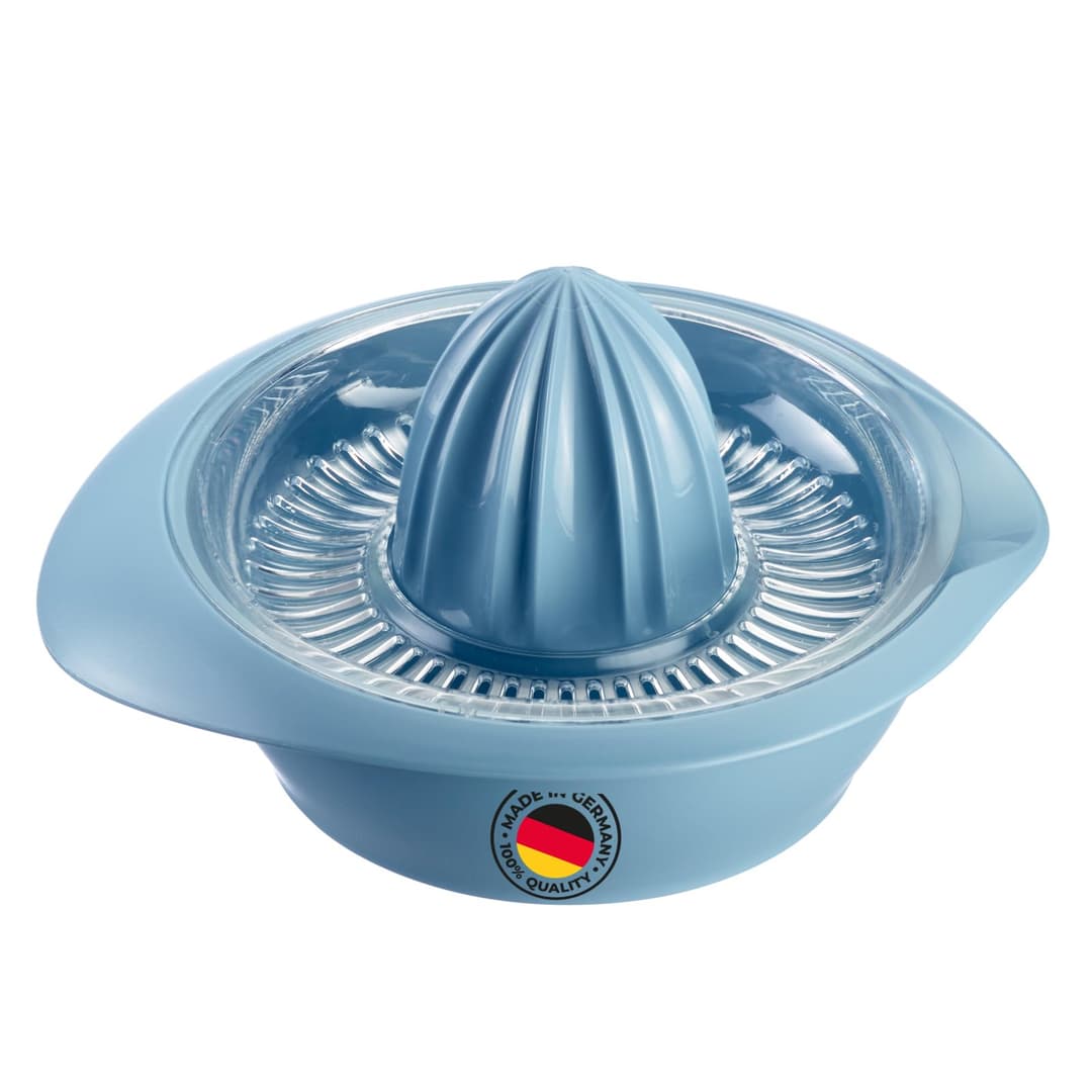 Westmark Citrus Juice Press with Container, Diameter: 18.7 cm, Capacity: 0.5 litres, Plastic, Limetta, Blue, 3091227B