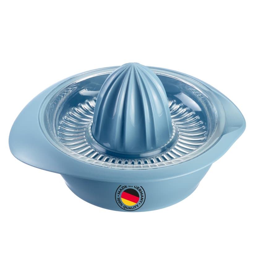 Westmark Citrus Juice Press with Container, Diameter: 18.7 cm, Capacity: 0.5 litres, Plastic, Limetta, Blue, 3091227B - 1