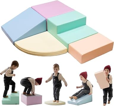 IGLU Soft Play Corner Climber - Parcours de Motricité 5 M…