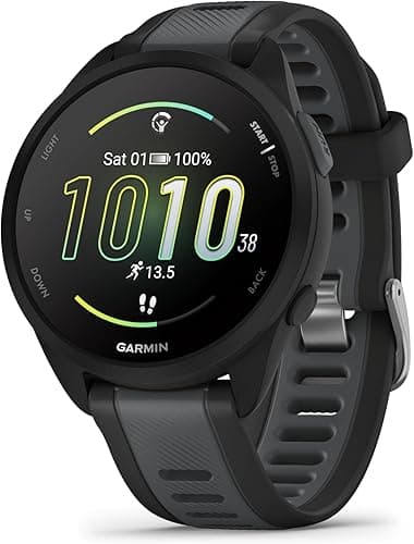 Garmin [Renewed Forerunner 165 Music GPS 43mm Running Sma…