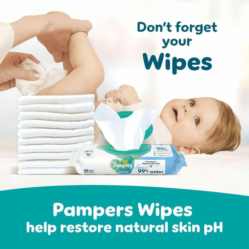 Pampers Baby-Dry Nappy Pants Size 9, 108 Nappies, 19kg+, Monthly Pack, 360° Fit to Help Prevent Gaps and Leaks - 8