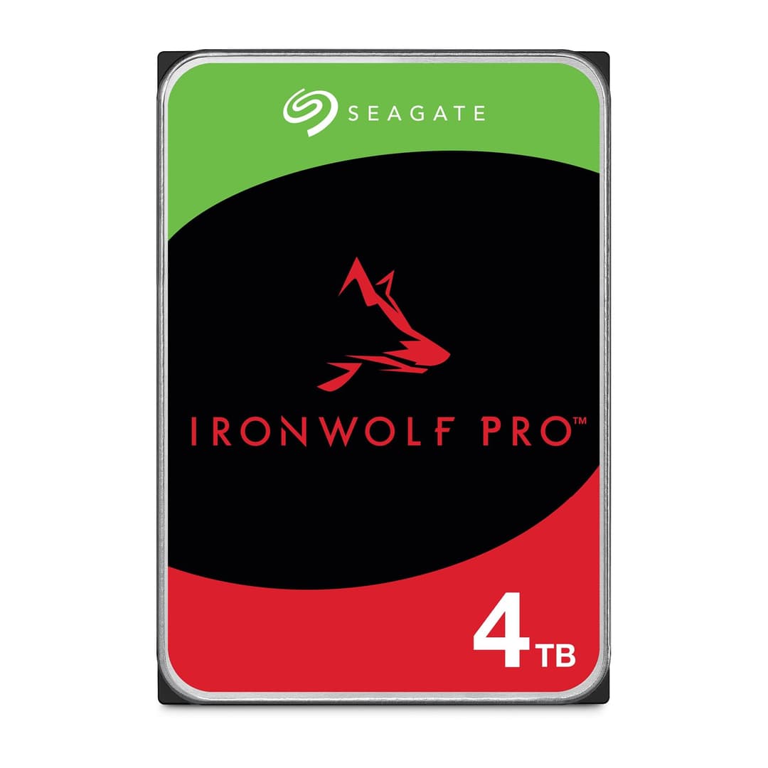Seagate IronWolf Pro 4TB, Enterprise Internal NAS HDD, CM…