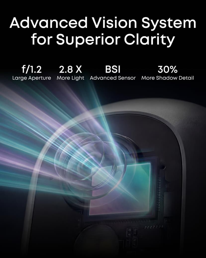 eufy Security eufyCam C35 Caméra de sécurité sans Fil, extérieur et intérieur, Support magnétique, Vision Nocturne en Couleur, Stockage sur Appareil sans abonnement, IP67, Prend en Charge Le Panneau - 5