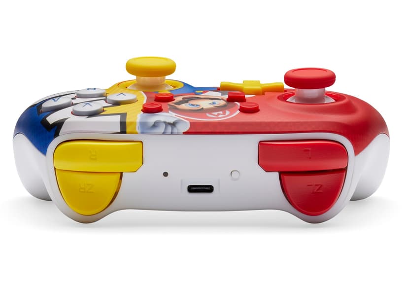 Manette sans fil améliorée PowerA Nano pour Nintendo Switch, modèle OLED et Switch Lite, accessoire de jeu, manette de jeu, manette gaming, manette Bluetooth, sous licence officielle - Mario Victory - 5
