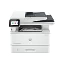 HP LaserJet Pro MFP 4102dw 2Z622F, Imprimante Multifonction A4, Impression Automatique Recto Verso, Noir et Blanc, 42 ppm, USB hôte, Wi-FI, Ethernet, ADF, Blanche - 1