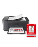 Canon PIXMA TR4755i Multifunction Printer 4-in-1 (Inkjet, Printing, Copying, Scanning, Faxing, A4, 20 Sheets ADF, Compatible with Pixma Print Plan) Black - Includes GP-501 A4 Photo Paper, 5 Sheets - 1
