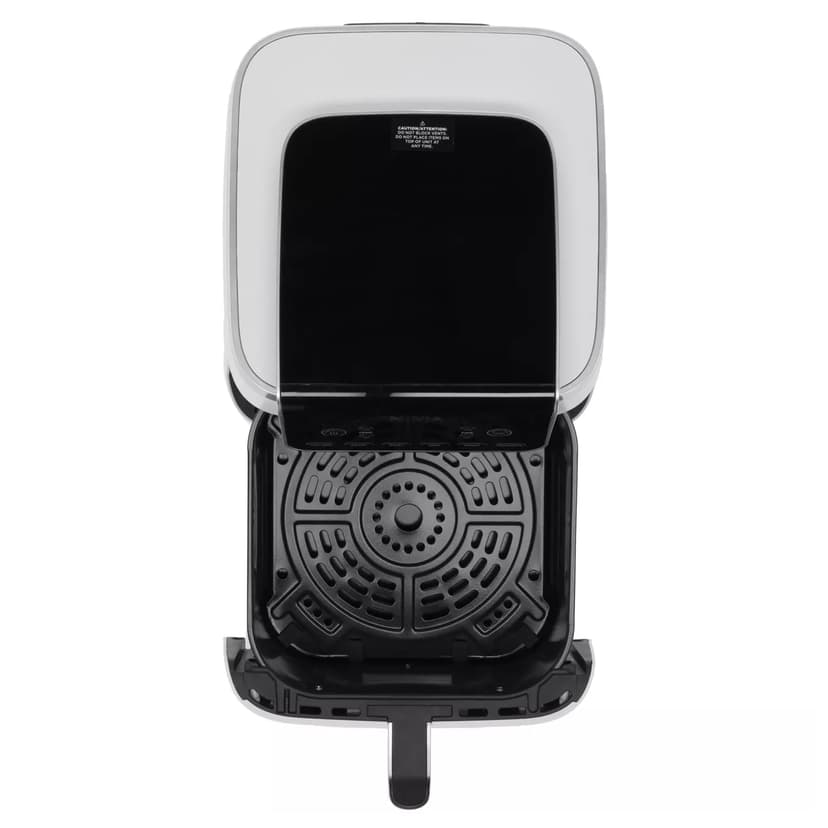 Ninja Air Fryer MAX PRO, 6.2L, Oil Free, Large Drawer, Roasting, Baking, Frying, Family, Digital, Dishwasher-Safe Basket and Hob, White AF180EUWH - 3