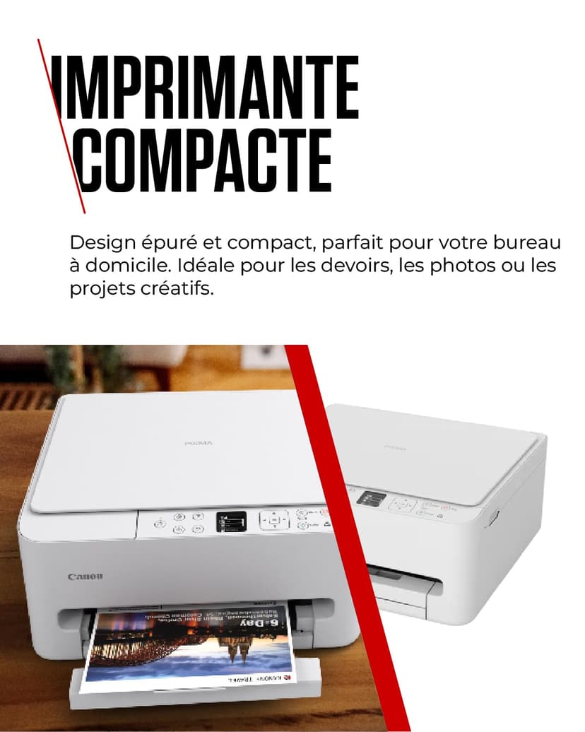 Canon PIXMA TS6550I - Stampante Multifunzione con Connettività Wi-Fi e Display OLED da 1,42” | Wireless per Stampa Facile dal Tuo Smartphone PIXMA Print Plan - 5