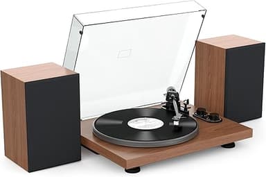 Udreamer Platine Vinyle Système Hi-FI avec Enceintes d'ét…