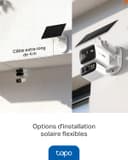 Tapo C645D Outdoor Wifi Camera Kit with Solar Panel, 2K Dual Lens, 360° Covers 2 Areas Together, Backup Battery, 10,000 mAh, Color Night Vision, Tracking/AI Detection, IP65 - 5