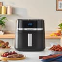 Russell Hobbs Air Fryer XXL 8,3L Rapid Air (Compact, Silencieux, Pizza Ø 26cm) Friteuse sans huile (9-en-1, Cuit, gril, rôtit et plus, économe, tactile,arrêt auto, compatible lave-vaisselle) 27632-56 - 5