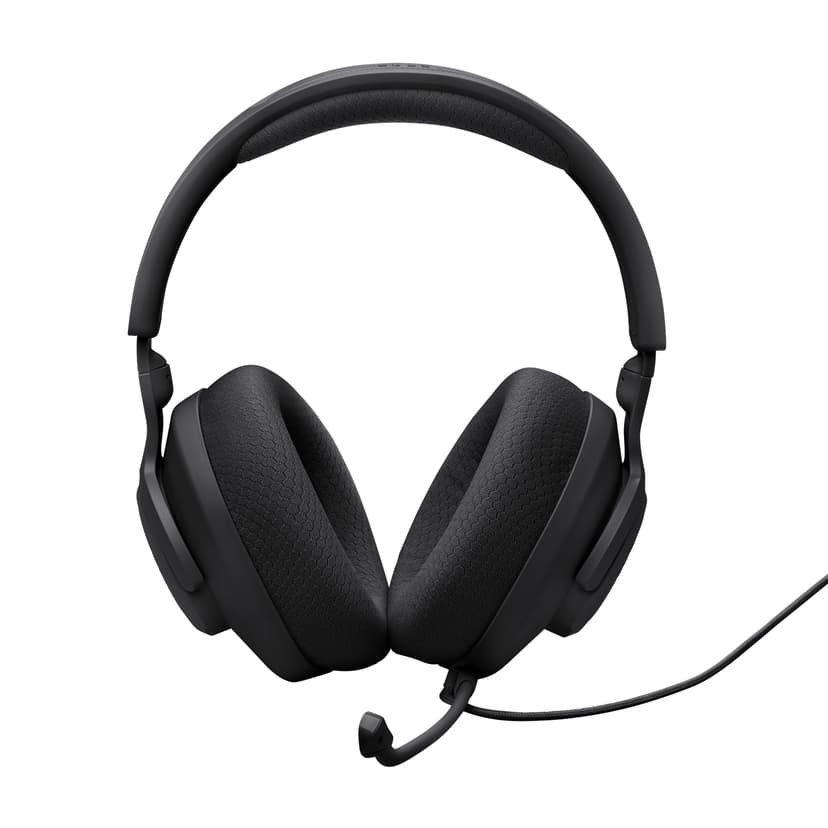 JBL Quantum 100M2 Wired Over-Ear Gaming Headset with JBL QuantumSOUND Signature and 3.5 mm Headphone Jack, Multi-Platform Compatibility, Detachable Mic, Mute Option, Black - 5
