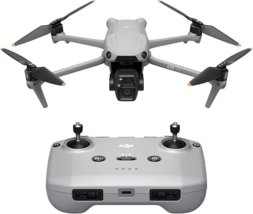 DJI Air 3S (RC-N3), 4K Dual-Lens Drone with 1" CMOS Wide-…