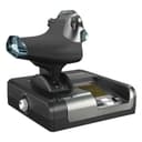 Logitech G Saitek X52 Pro Flight Système 3M avec Commande de Gaz à Pièces Métalliques et Joystick de Simulation, Ecran LCD, Double Suspension, Boutons Lumineux, 2 Connexions USB - Noir - 7