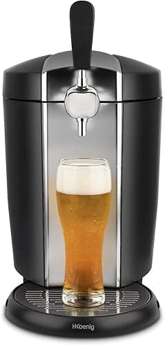 H.Koenig Beer Tap System BW1778, Compatible with All 5L U…