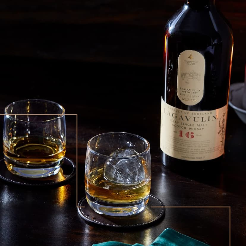 Lagavulin 16 Year Old Islay Single Malt Scotch Whisky | 43% vol | 70cl | Smoky & Intense | Peat-Rich | Sweet & Salty Single Malt | Aged in Oak Casks | Perfect for Whisky Lovers | with Gift Box - 3