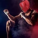 red helmet, head protection, kickboxing, karate, boxing helmet, sparring - 5