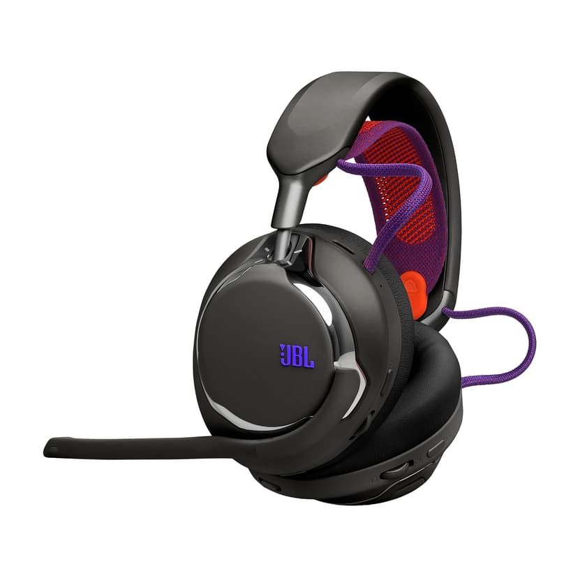 JBL Quantum 950 Casque Gaming sans Fil Bluetooth multiplateforme avec Son Spatial JBL Quantum et Suivi des mouvements, Micro Anti-Bruit, câble USB-C, 50 h d'autonomie, pièces remplaçables, Noir - 1