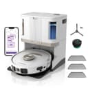 Shark PowerDetect 2-in-1 Robot Vacuum Cleaner and Mop, NeverTouch Pro 60 Days Self Legend, Additional and Cleaning Robot with 3D & LiDAR Navigation, NeverStuck, Wi-Fi/App/Alexa, White AV2810ZEEUWH - 1