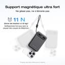 EcoFlow Rapid Mag Qi2.2 Magnetic Powerbank 10000mAh 25W with USB C Cable 36W, Qi2.2 Certified External Battery Magnetic Wireless Power Bank Fast Charger for iPhone 17/16/15 Pro Max Black - 6