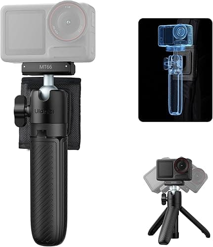 ULANZI MT66 Trépied pour caméra d'action, Support Adaptat…